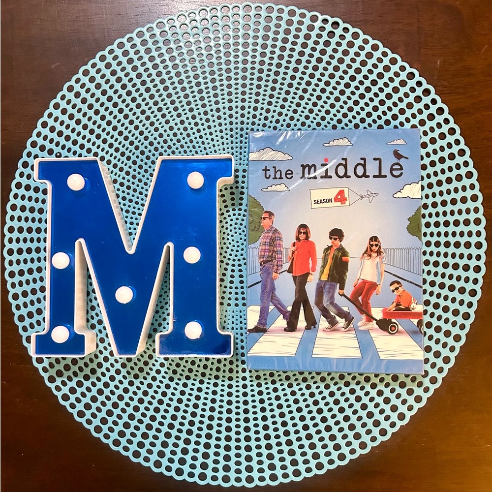 "The Middle" Season 4 DVD set, New and still sealed.